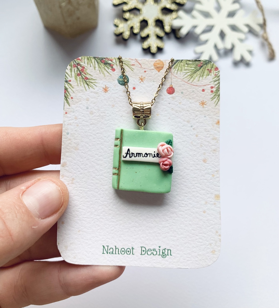 Colier Armonie - crăciun - cadouri de moș crăciun - cadouri de moș crăciun - Artynos.ro