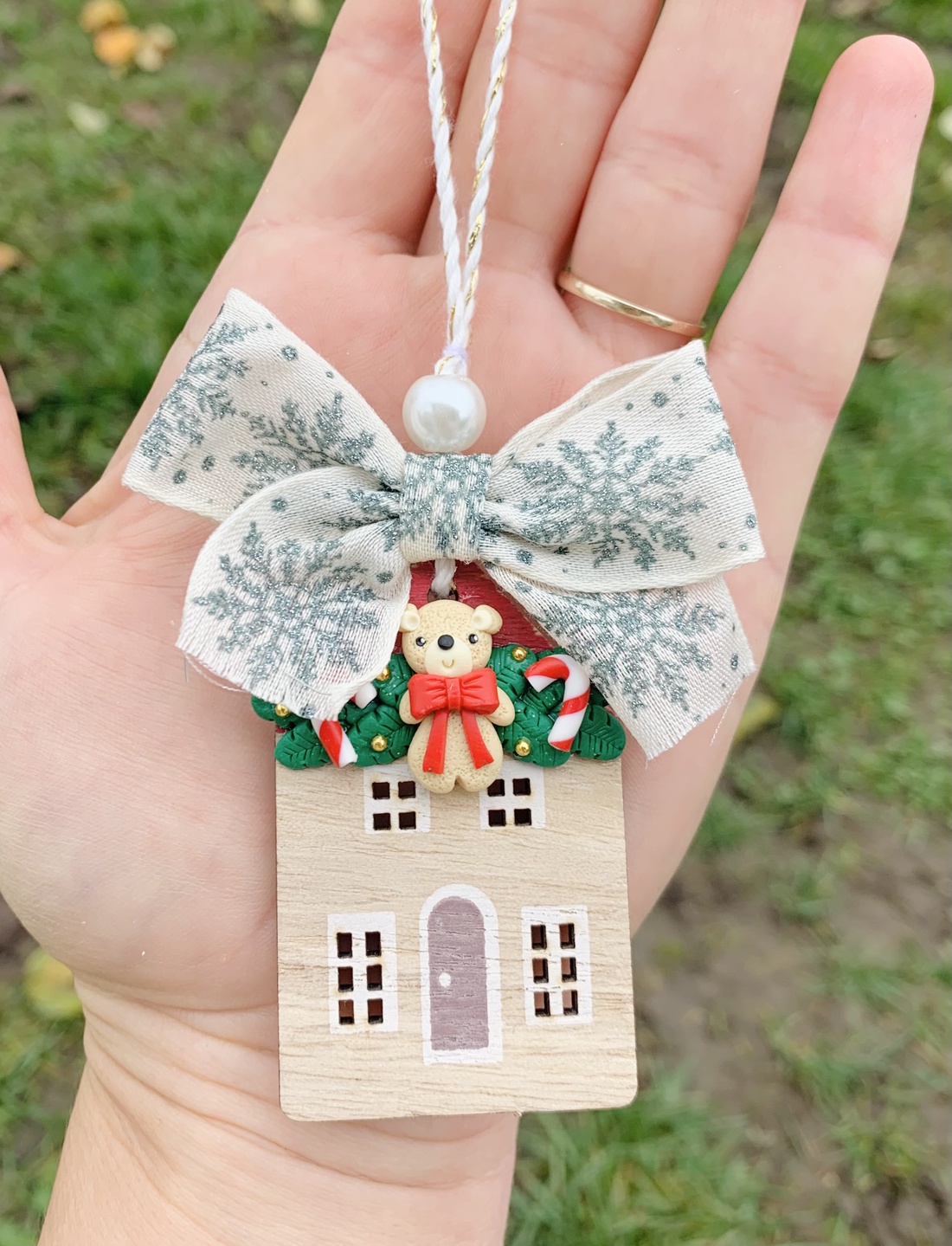 Decoratiune pentru brad Acasa - crăciun - cadouri de moș crăciun - cadouri de moș crăciun - Artynos.ro