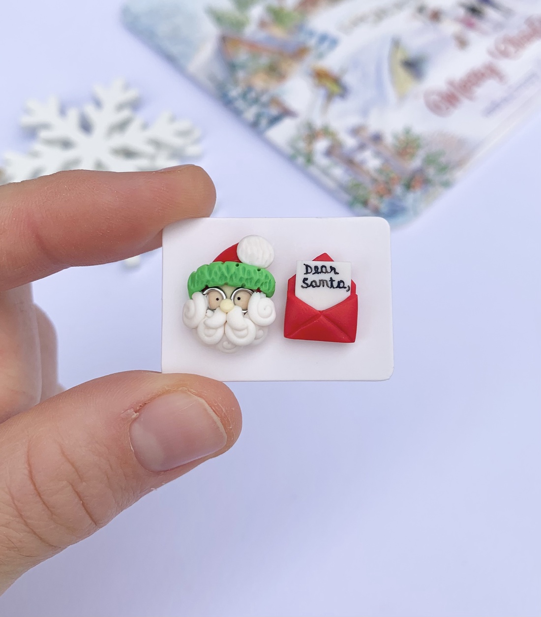 Cercei Craciun - crăciun - cadouri de moș crăciun - cadouri de moș crăciun - Artynos.ro