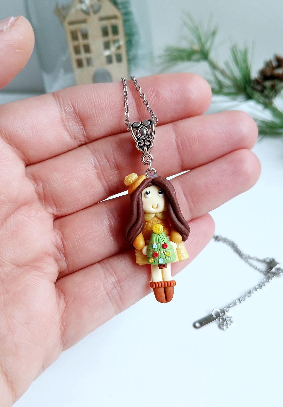 Colier Goldy - crăciun - cadouri de moș crăciun - cadouri de moș crăciun - Artynos.ro