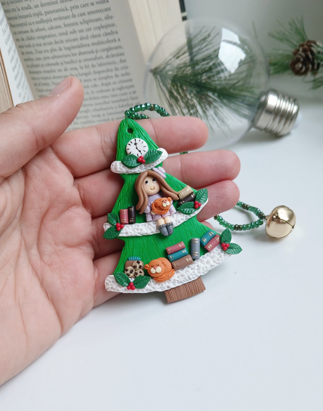 Semn de carte - crăciun - cadouri de moș crăciun - cadouri de moș crăciun - Artynos.ro