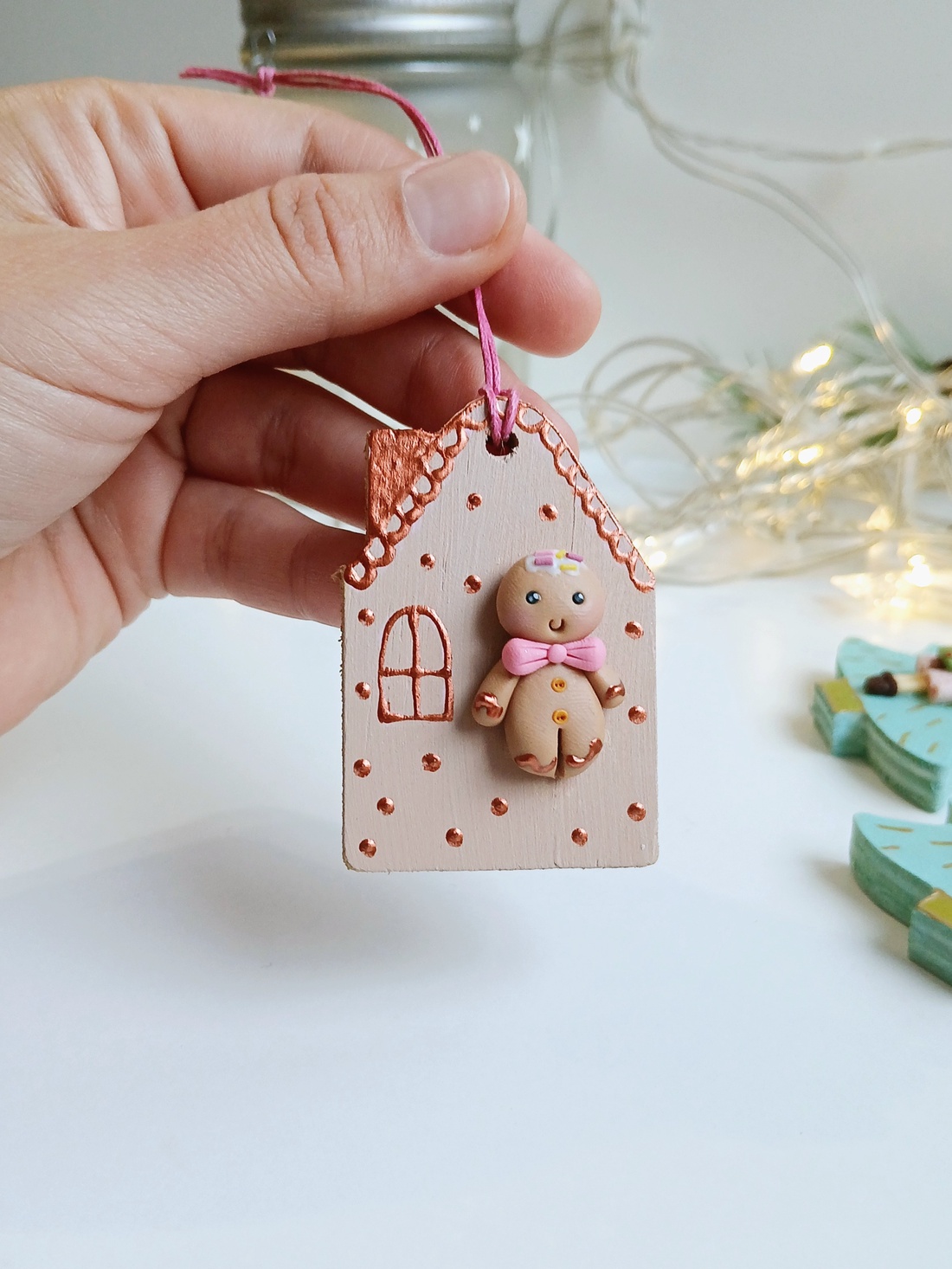 Decoratiune pentru brad - crăciun - cadouri de moș crăciun - cadouri de moș crăciun - Artynos.ro