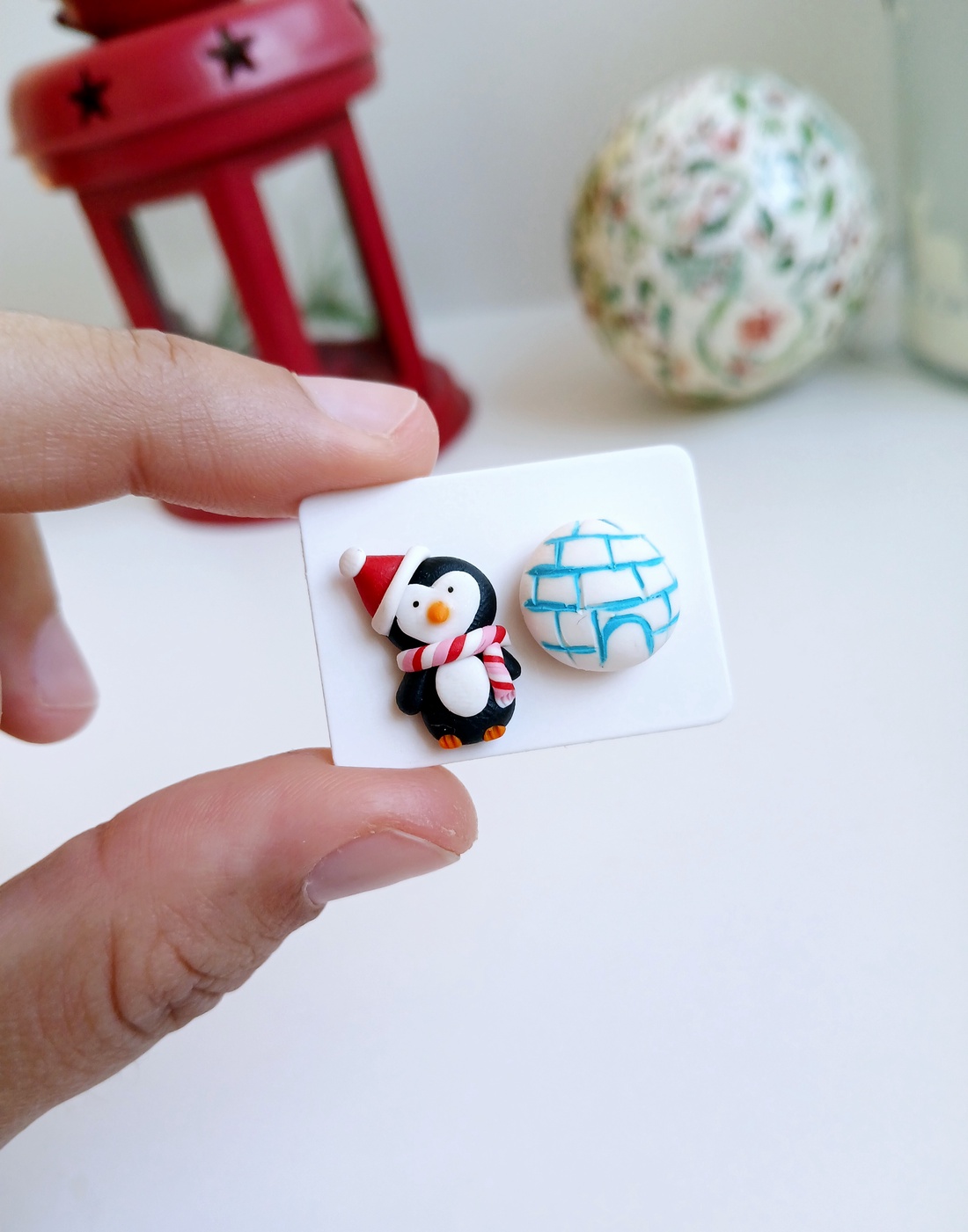 Cercei Craciun - crăciun - cadouri de moș crăciun - cadouri de moș crăciun - Artynos.ro