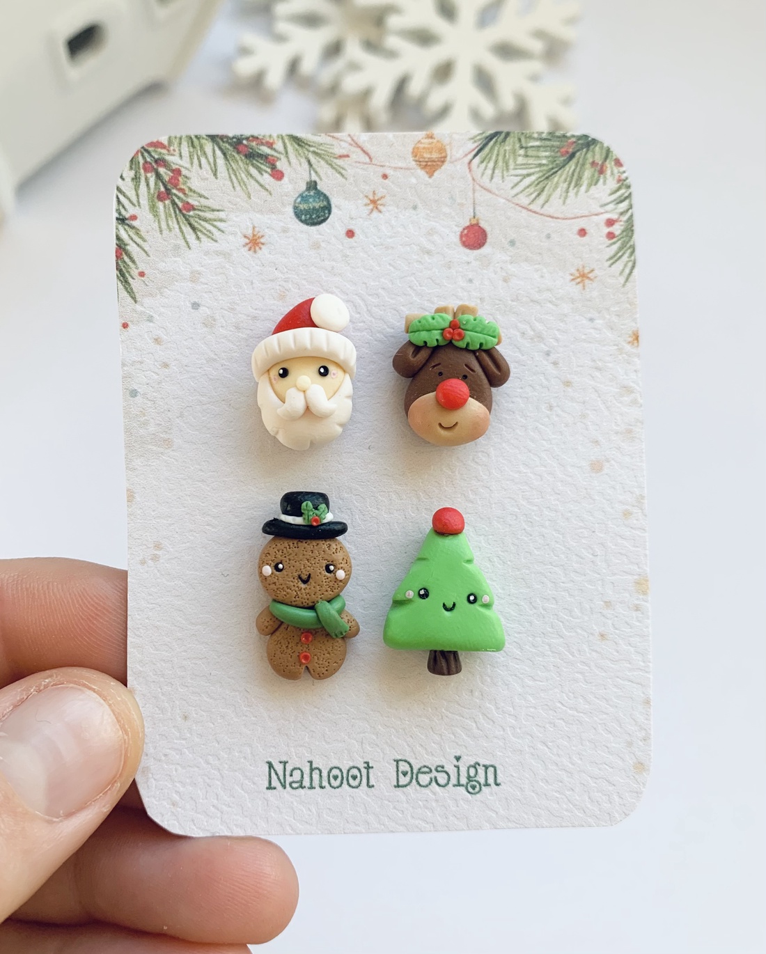  Set Cercei Craciun - crăciun - cadouri de moș crăciun - cadouri de moș crăciun - Artynos.ro