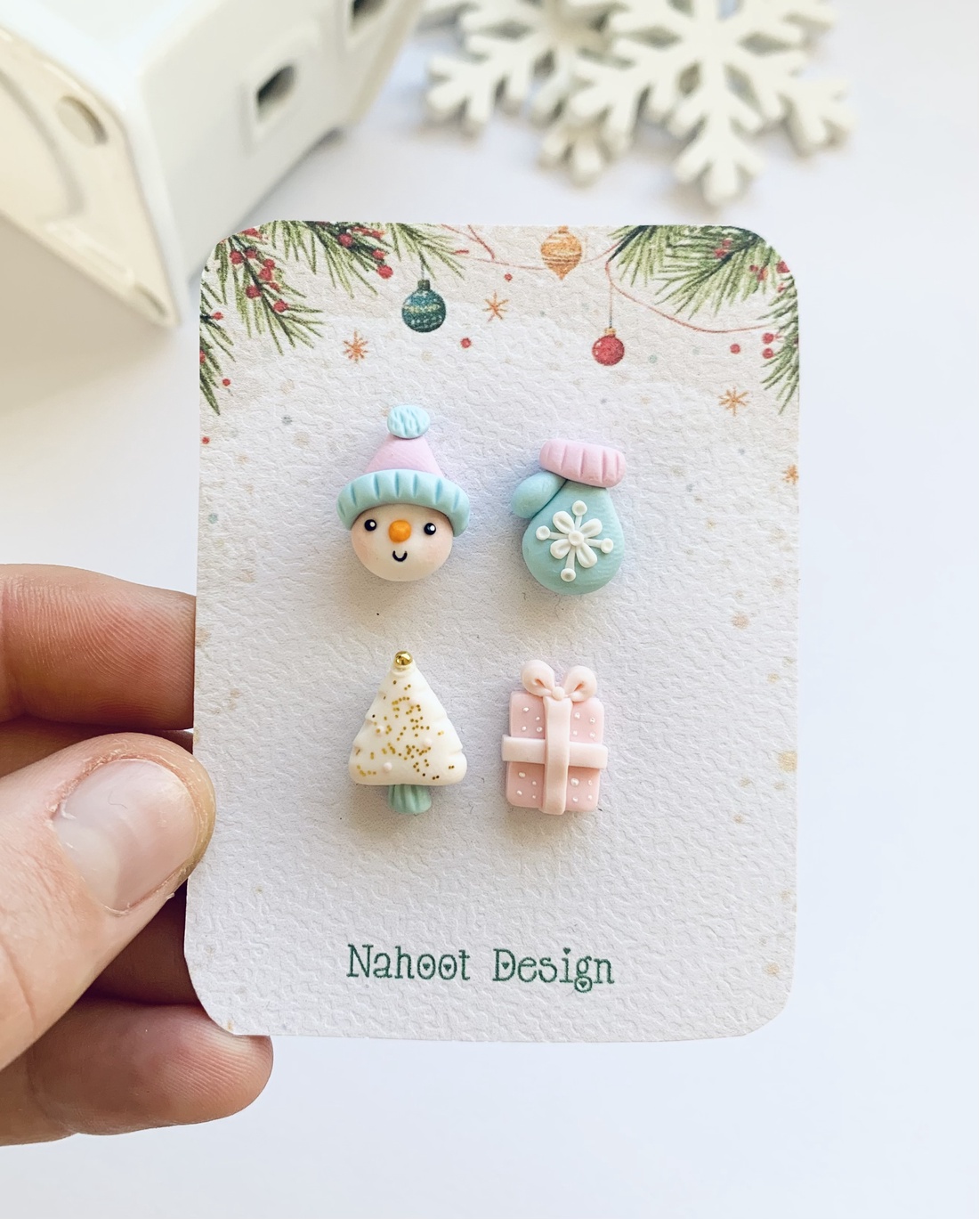  Set Cercei Craciun - crăciun - cadouri de moș crăciun - cadouri de moș crăciun - Artynos.ro