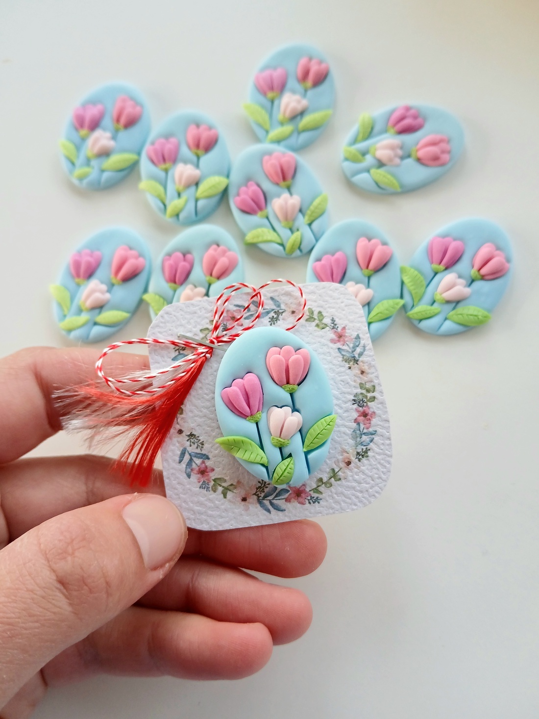 Broșă Mărțișor  - bijuterii - mărțișor - Artynos.ro