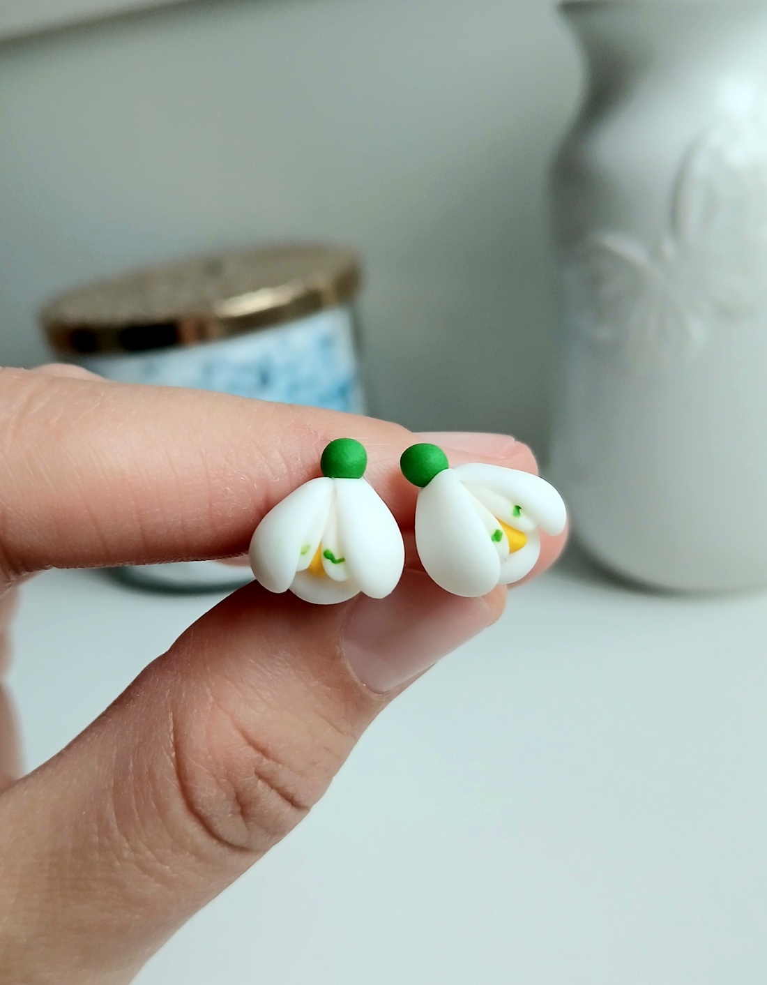 Cercei  Ghiocei - bijuterii - cercei - cercei cu figurine - Artynos.ro