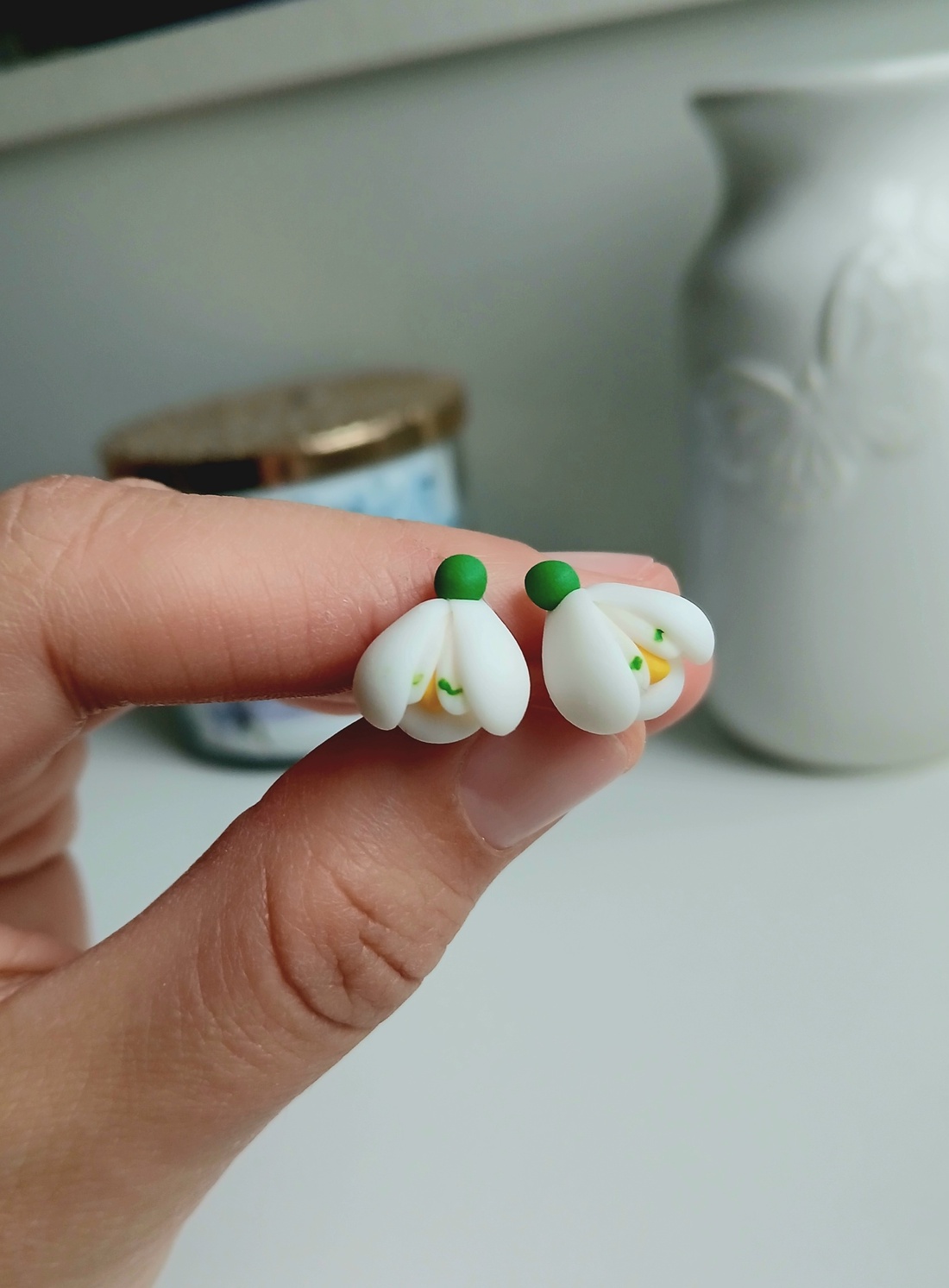 Cercei  Ghiocei - bijuterii - cercei - cercei cu figurine - Artynos.ro