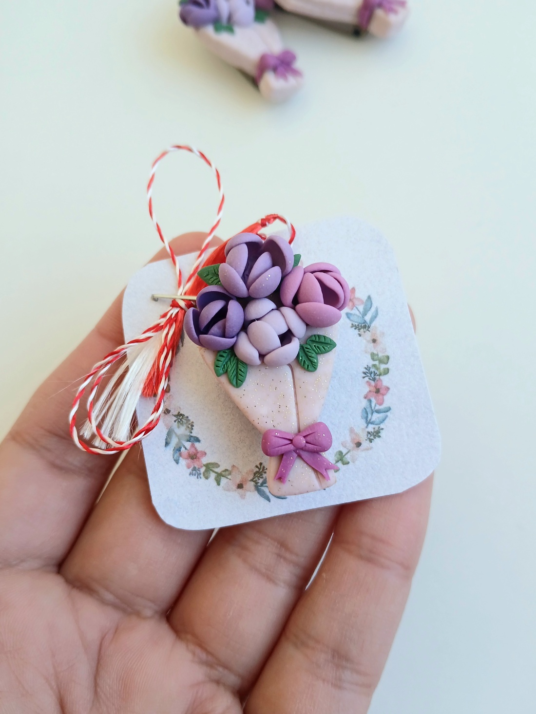 Broșă Mărțișor  - bijuterii - mărțișor - Artynos.ro