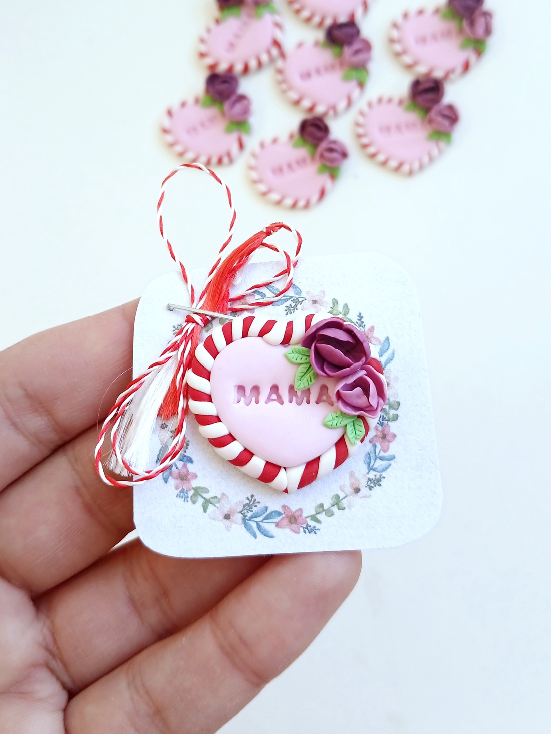 Broșă Mărțișor  - bijuterii - mărțișor - Artynos.ro