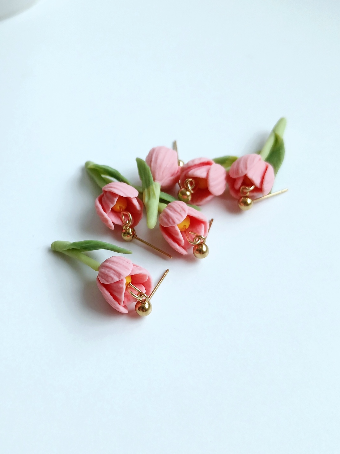 Cercei Lalele - bijuterii - cercei - cercei cu figurine - Artynos.ro