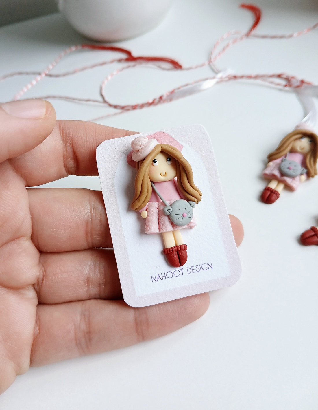 Broșă Mărțișor  - bijuterii - mărțișor - Artynos.ro