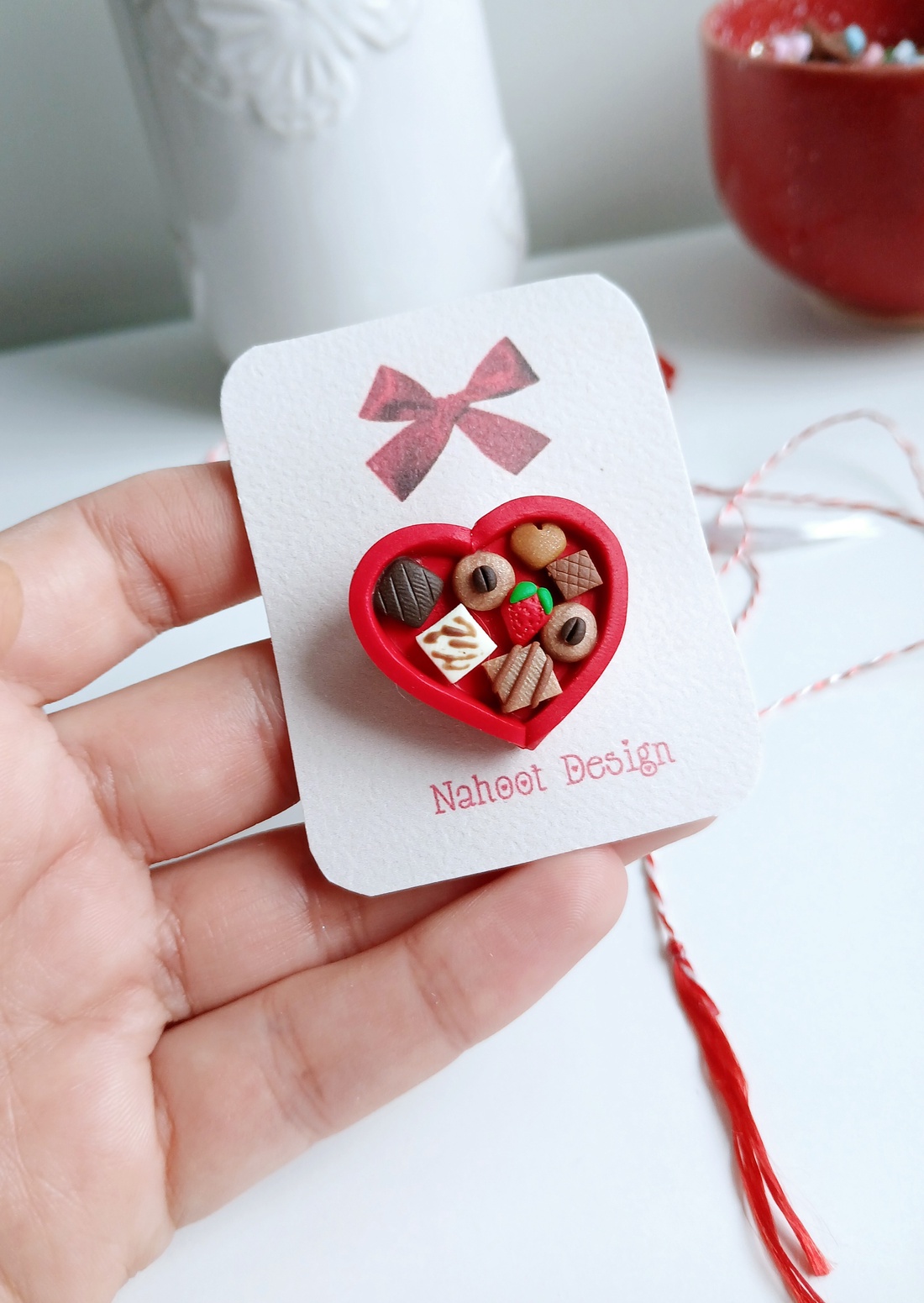 Broșă Mărțișor  - bijuterii - mărțișor - Artynos.ro