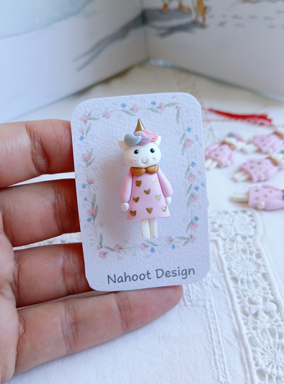 Broșă Mărțișor  - bijuterii - mărțișor - Artynos.ro