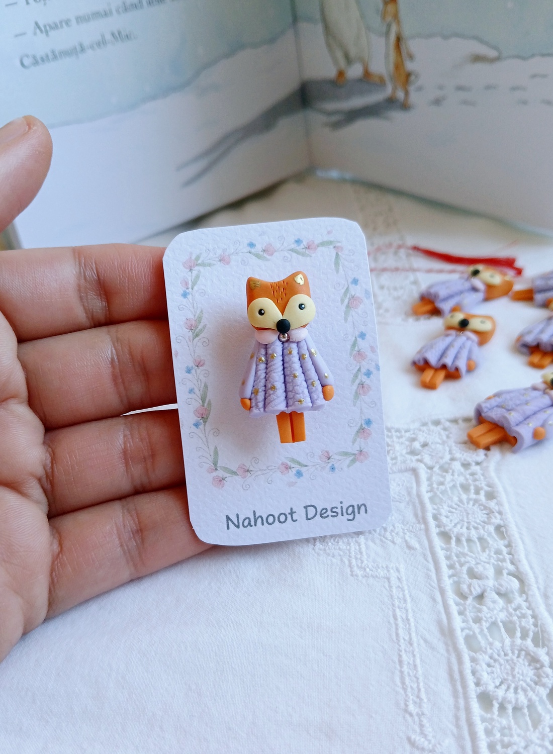 Broșă Mărțișor  - bijuterii - mărțișor - Artynos.ro