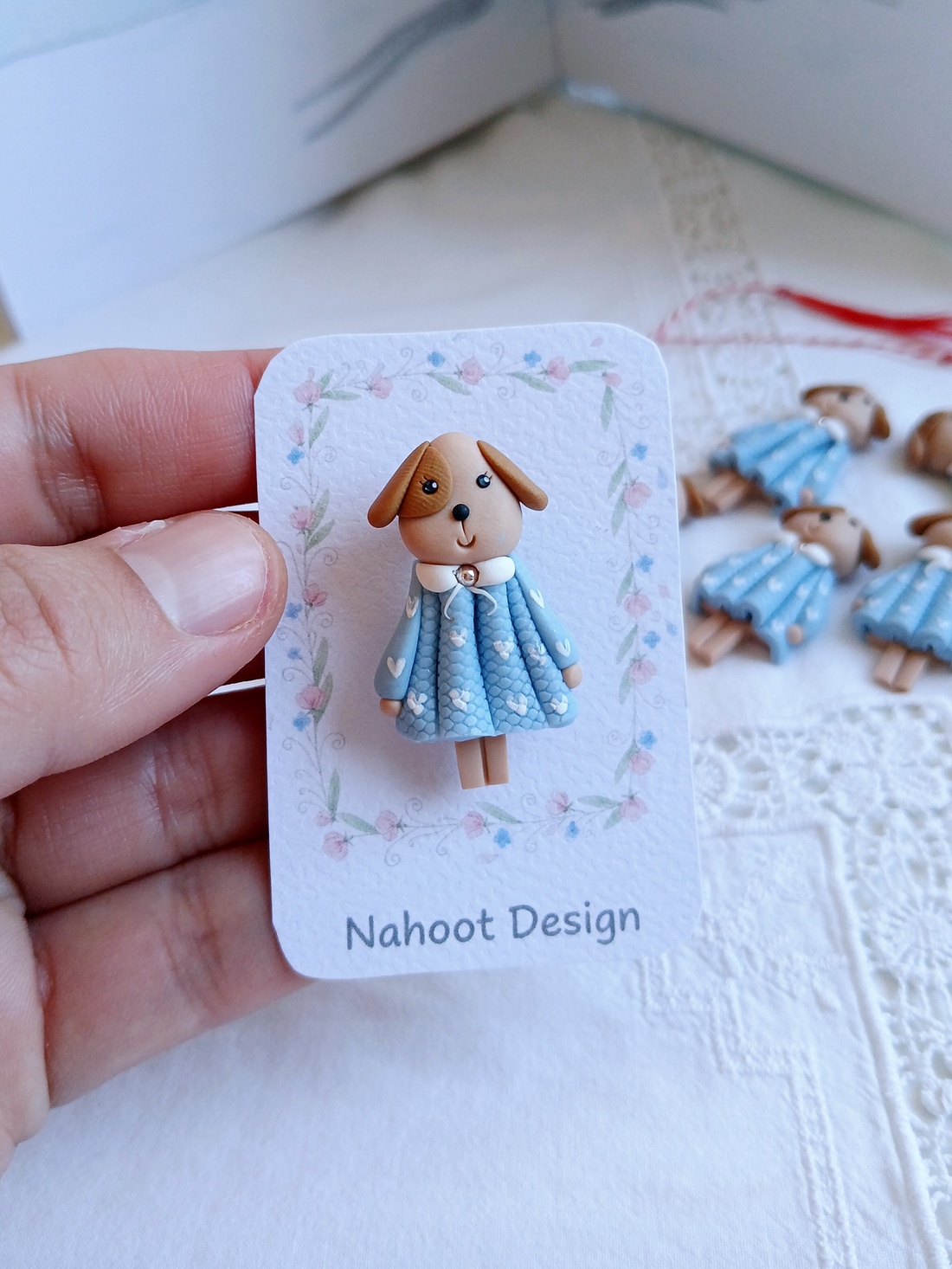 Broșă Mărțișor  - bijuterii - mărțișor - Artynos.ro