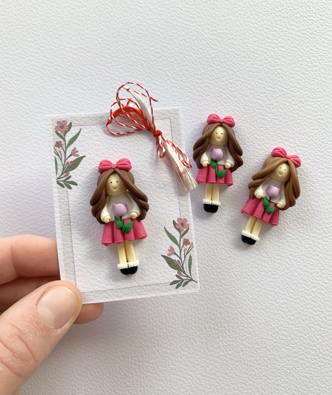 Broșă Mărțișor  - bijuterii - mărțișor - Artynos.ro