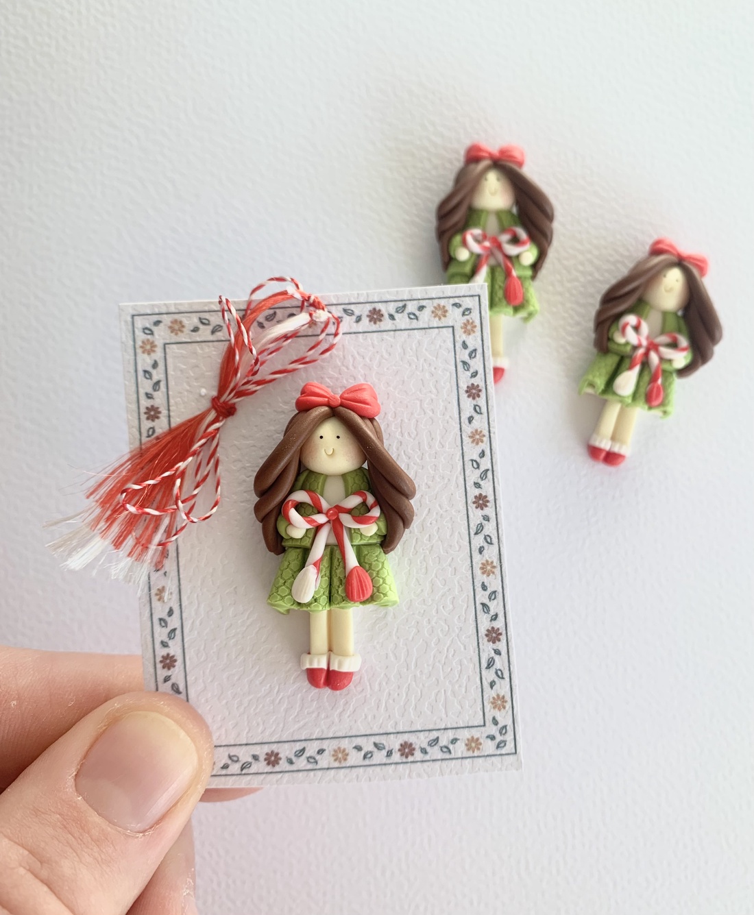 Broșă Mărțișor  - bijuterii - mărțișor - Artynos.ro