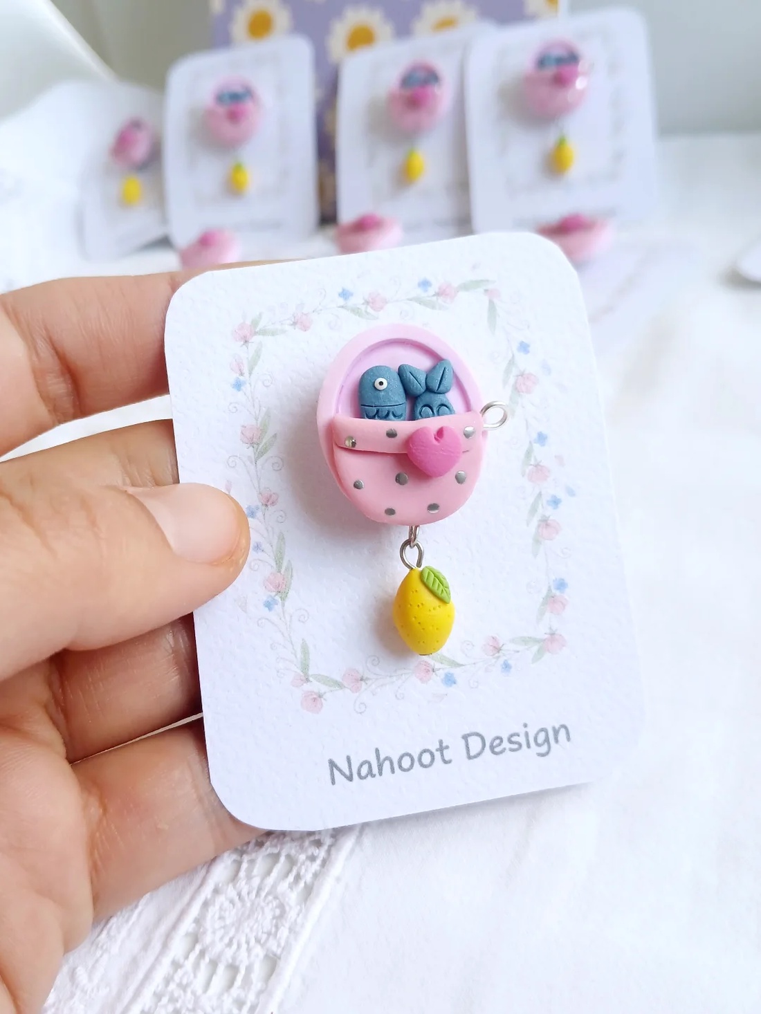 Broșă Mărțișor  - bijuterii - mărțișor - Artynos.ro