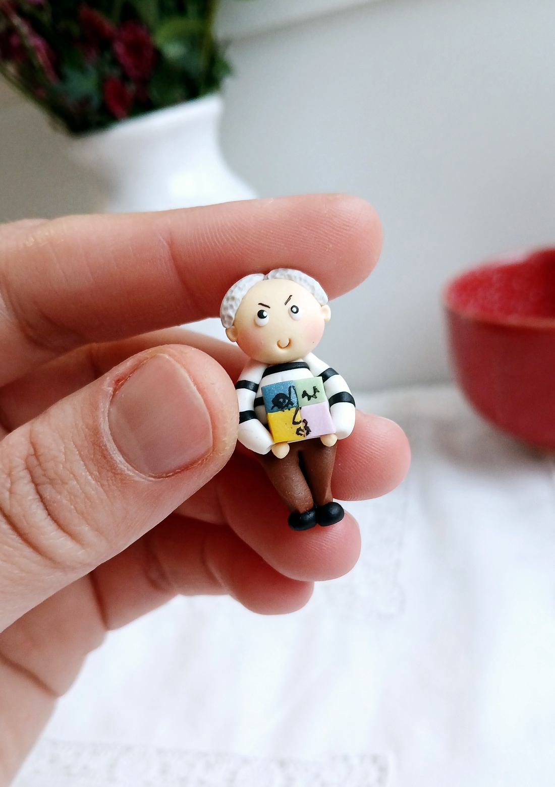 Broșă Mărțișor  - bijuterii - mărțișor - Artynos.ro