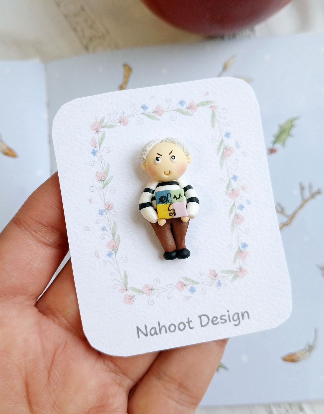 Broșă Mărțișor  - bijuterii - mărțișor - Artynos.ro