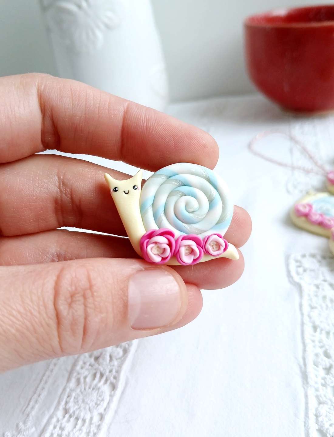 Broșă Mărțișor  - bijuterii - mărțișor - Artynos.ro