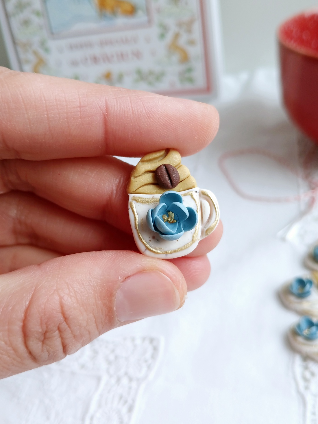 Broșă Mărțișor  - bijuterii - mărțișor - Artynos.ro