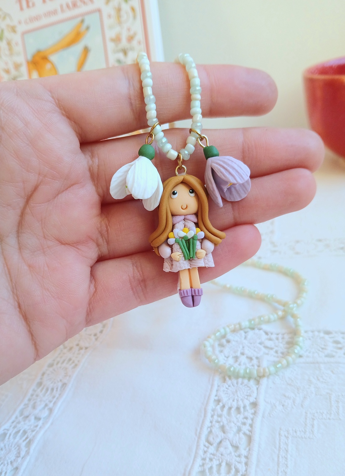 Colier Primavara - bijuterii - coliere - coliere cu pandative - Artynos.ro