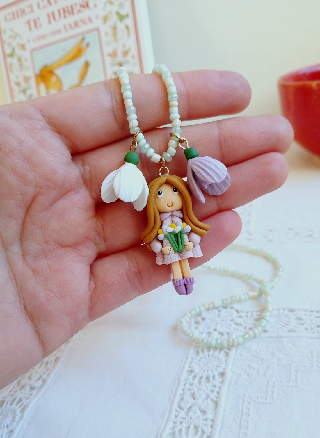 Colier Primavara - bijuterii - coliere - coliere cu pandative - Artynos.ro