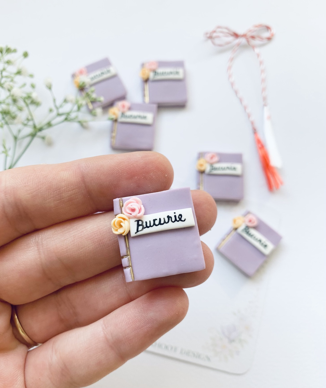 Broșă Mărțișor  - bijuterii - mărțișor - Artynos.ro