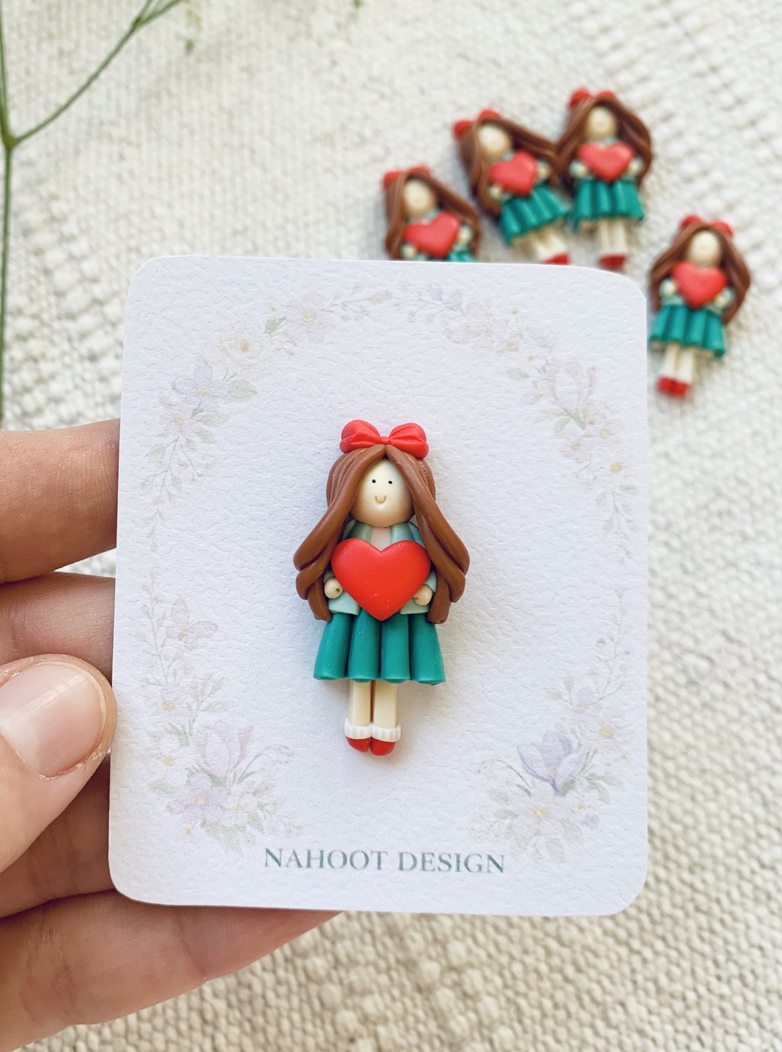 Broșă Mărțișor  - bijuterii - mărțișor - Artynos.ro