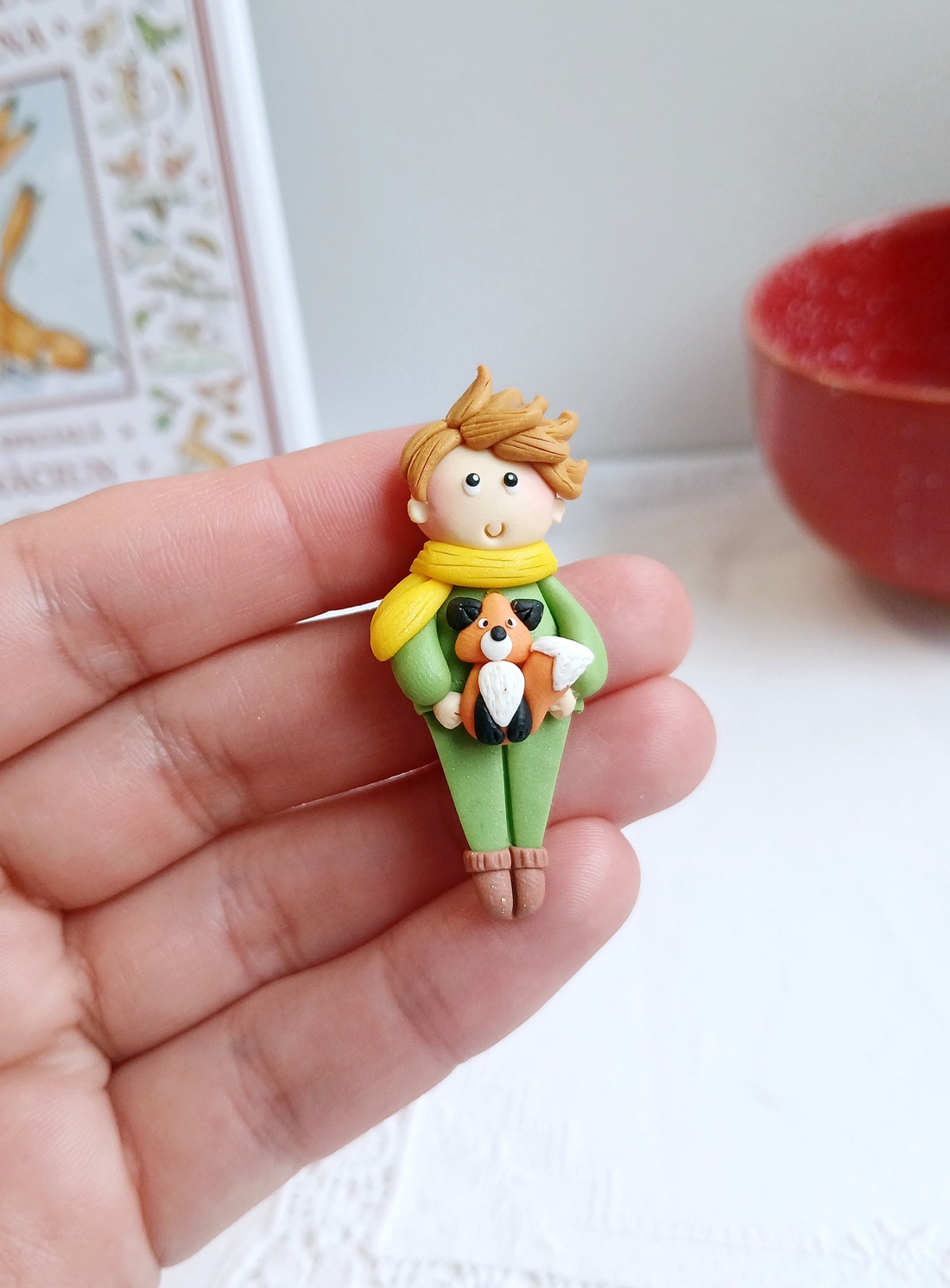 Broșă Art - bijuterii - mărțișor - Artynos.ro