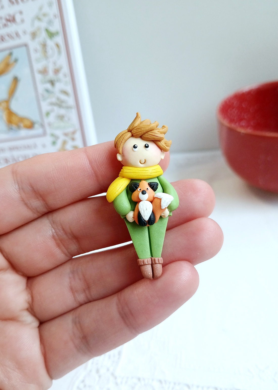 Broșă Art - bijuterii - mărțișor - Artynos.ro