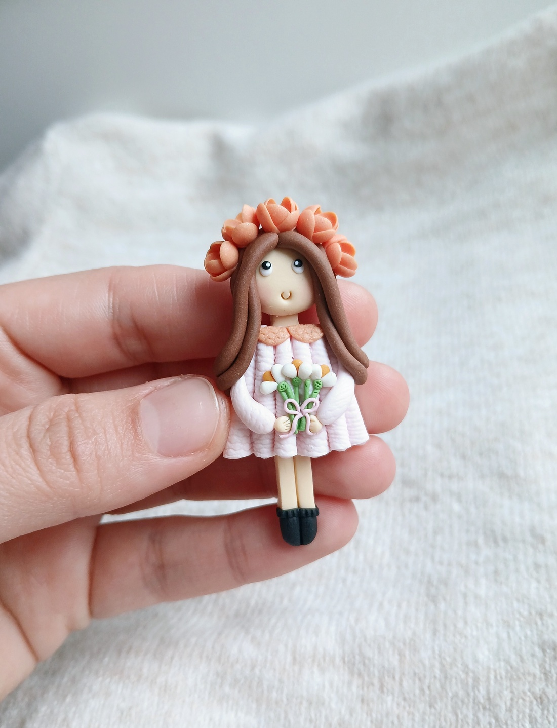 Broșă Mărțișor  - bijuterii - mărțișor - Artynos.ro