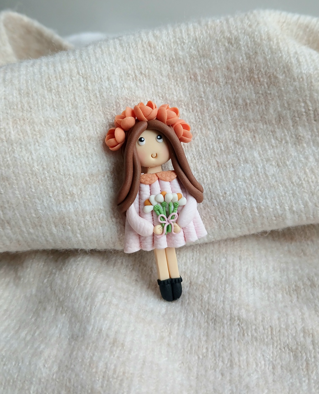 Broșă Mărțișor  - bijuterii - mărțișor - Artynos.ro