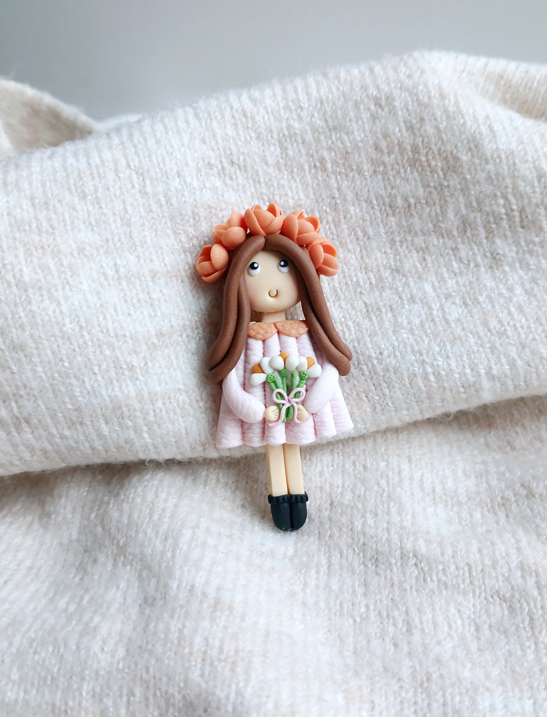 Broșă Mărțișor  - bijuterii - mărțișor - Artynos.ro