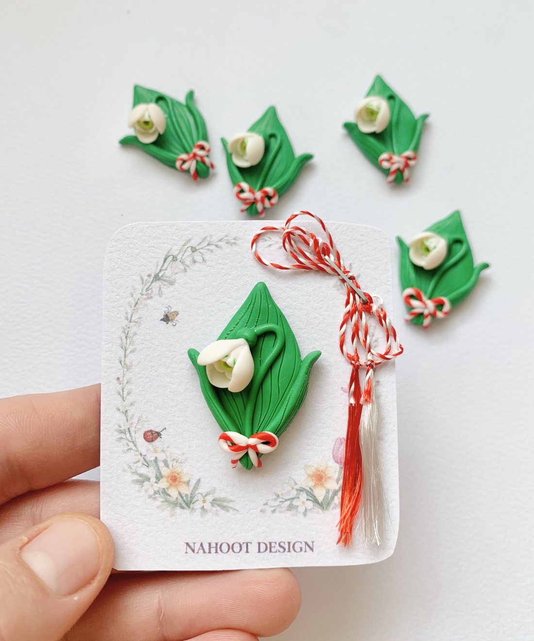 Martisor Ghiocel - crăciun - cadouri de moș crăciun - cadouri de moș crăciun - Artynos.ro