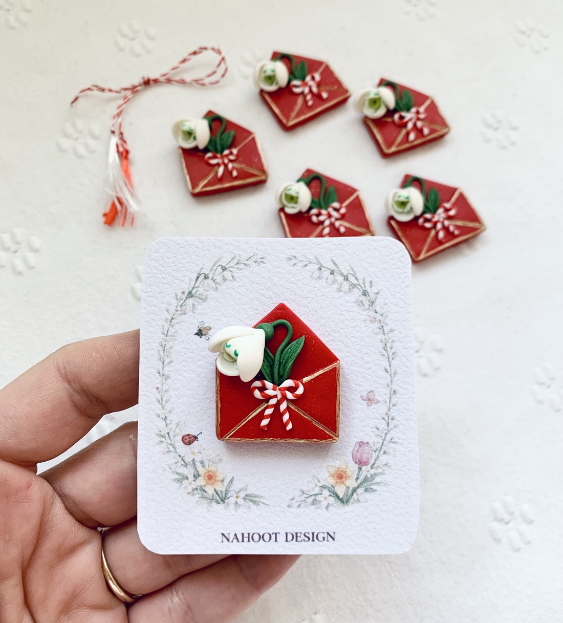 Martisor Ghiocel - crăciun - cadouri de moș crăciun - cadouri de moș crăciun - Artynos.ro