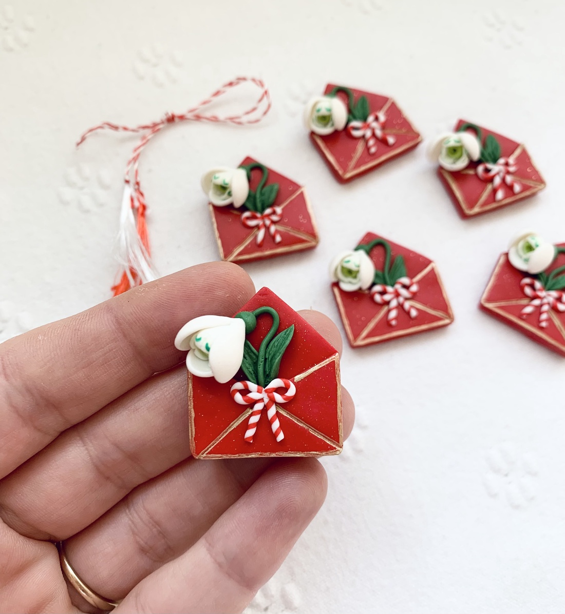 Martisor Ghiocel - crăciun - cadouri de moș crăciun - cadouri de moș crăciun - Artynos.ro