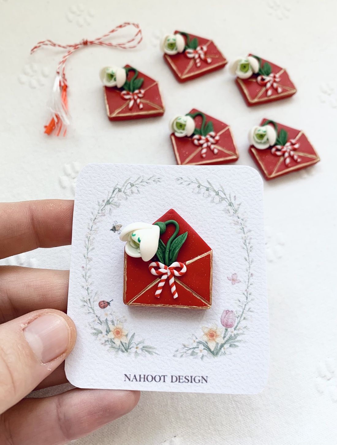 Martisor Ghiocel - crăciun - cadouri de moș crăciun - cadouri de moș crăciun - Artynos.ro