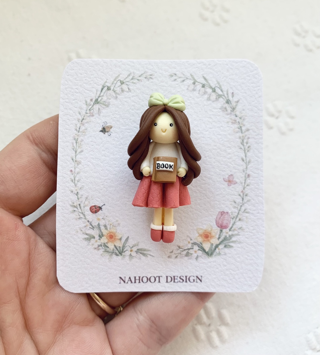 Broșă Mărțișor  - bijuterii - mărțișor - Artynos.ro