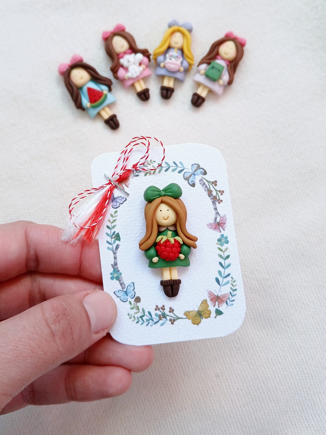 Broșă Mărțișor  - bijuterii - mărțișor - Artynos.ro