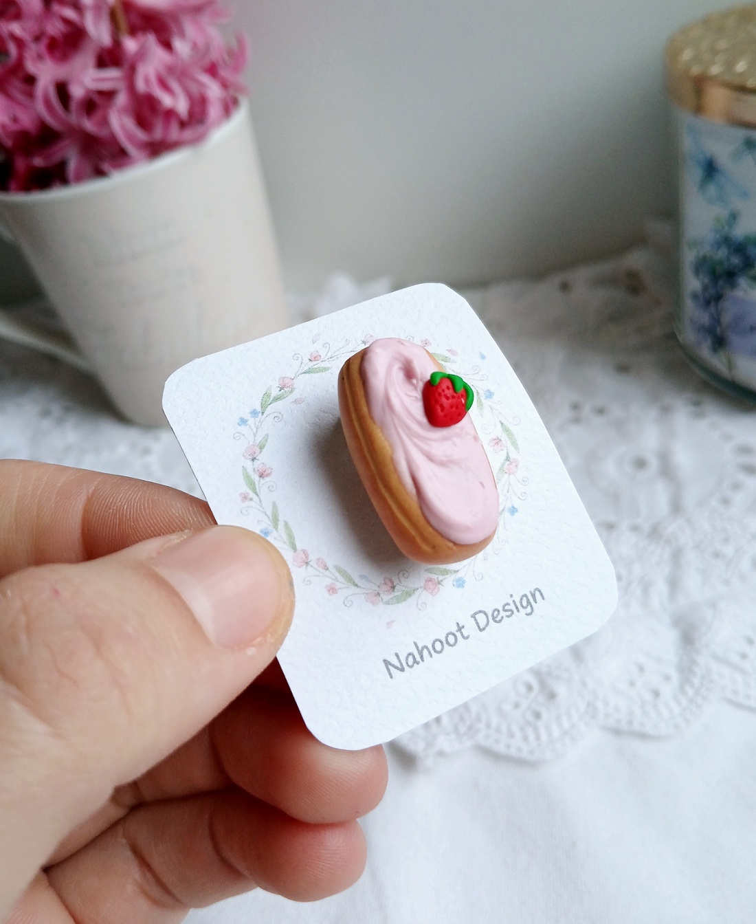 Broșă Ecler - bijuterii - mărțișor - Artynos.ro