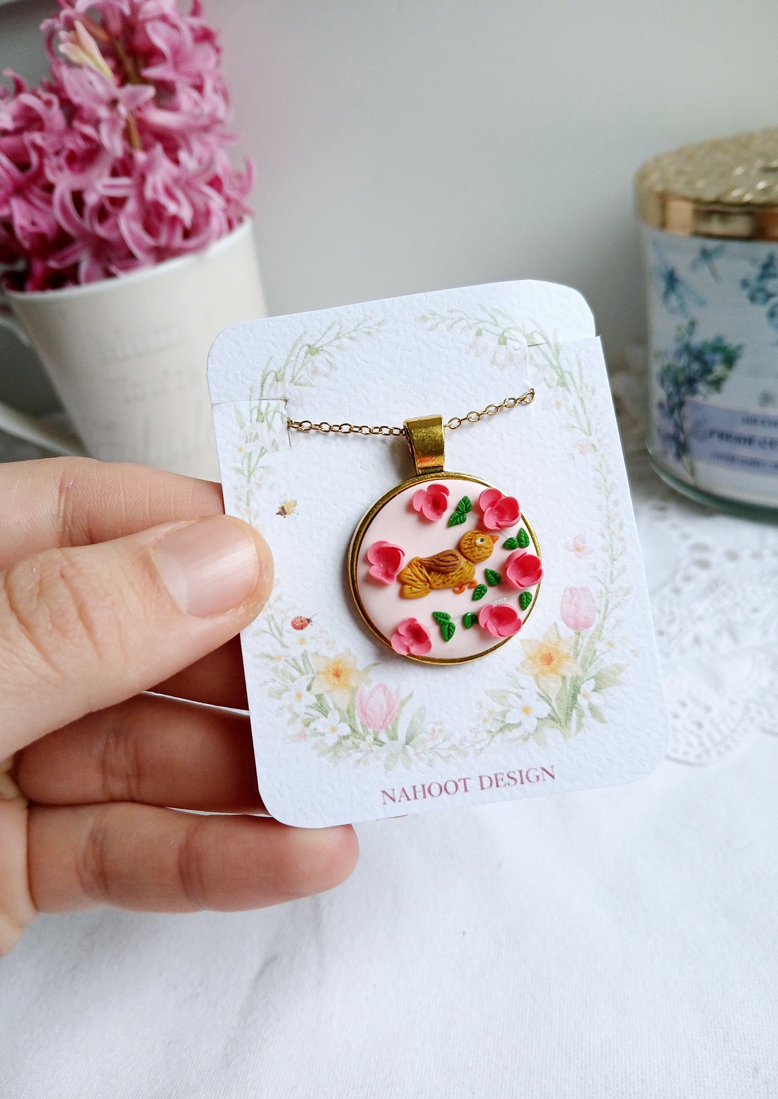 Colier Bird - bijuterii - coliere - coliere cu pandative - Artynos.ro