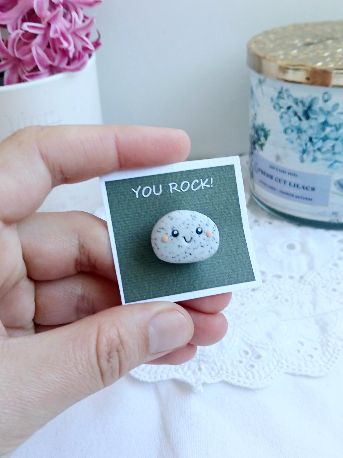 Broșă Mărțișor  - bijuterii - mărțișor - Artynos.ro