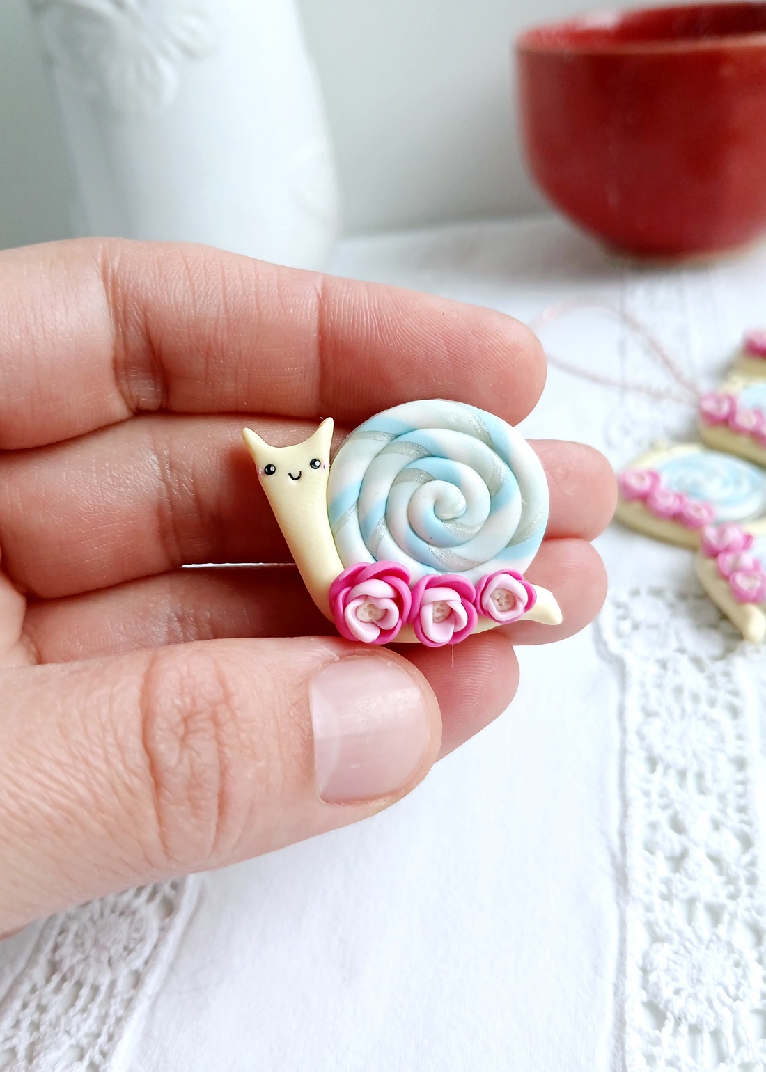 Broșă Mărțișor  - bijuterii - mărțișor - Artynos.ro