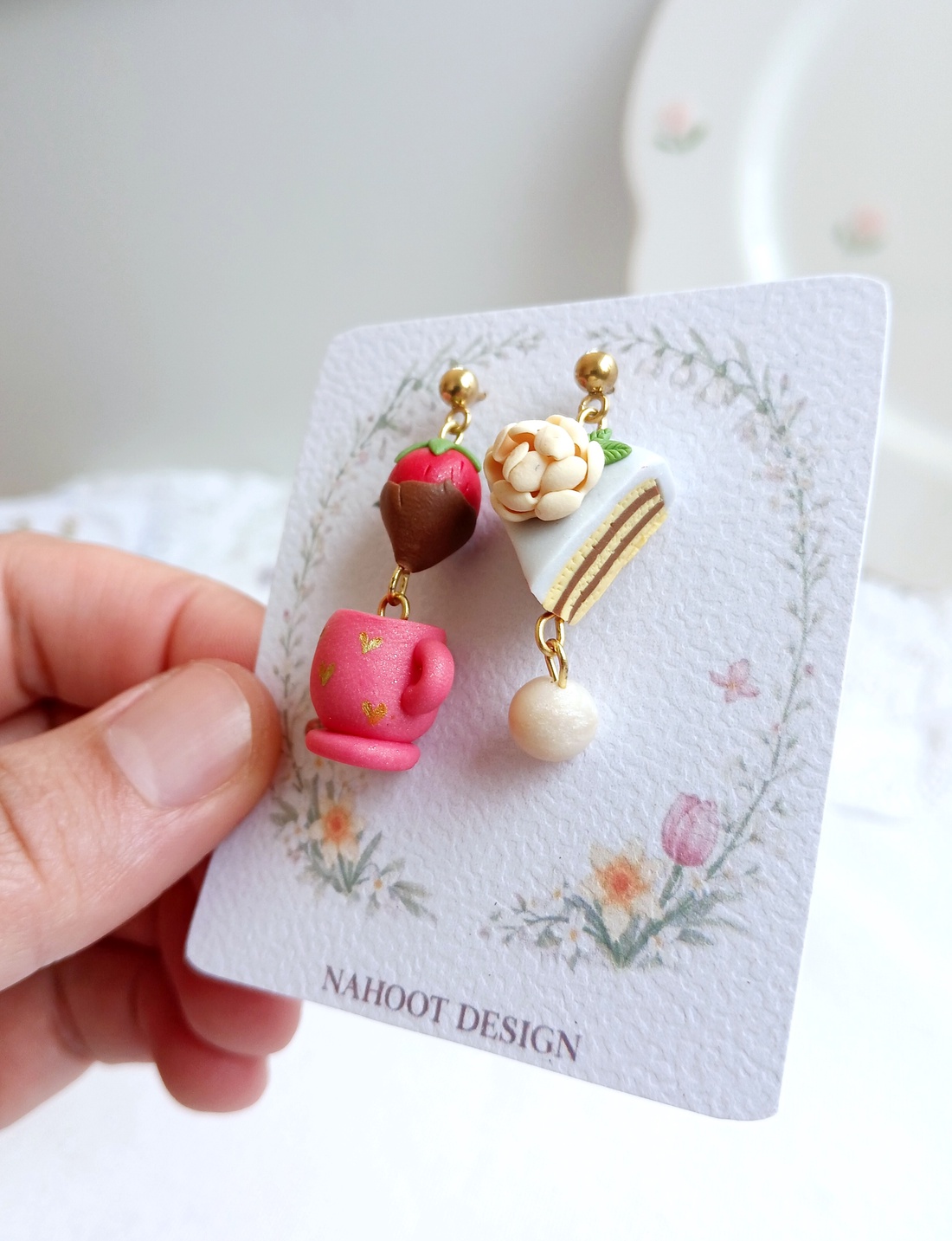 Cercei Sweets - bijuterii - cercei - cercei cu figurine - Artynos.ro