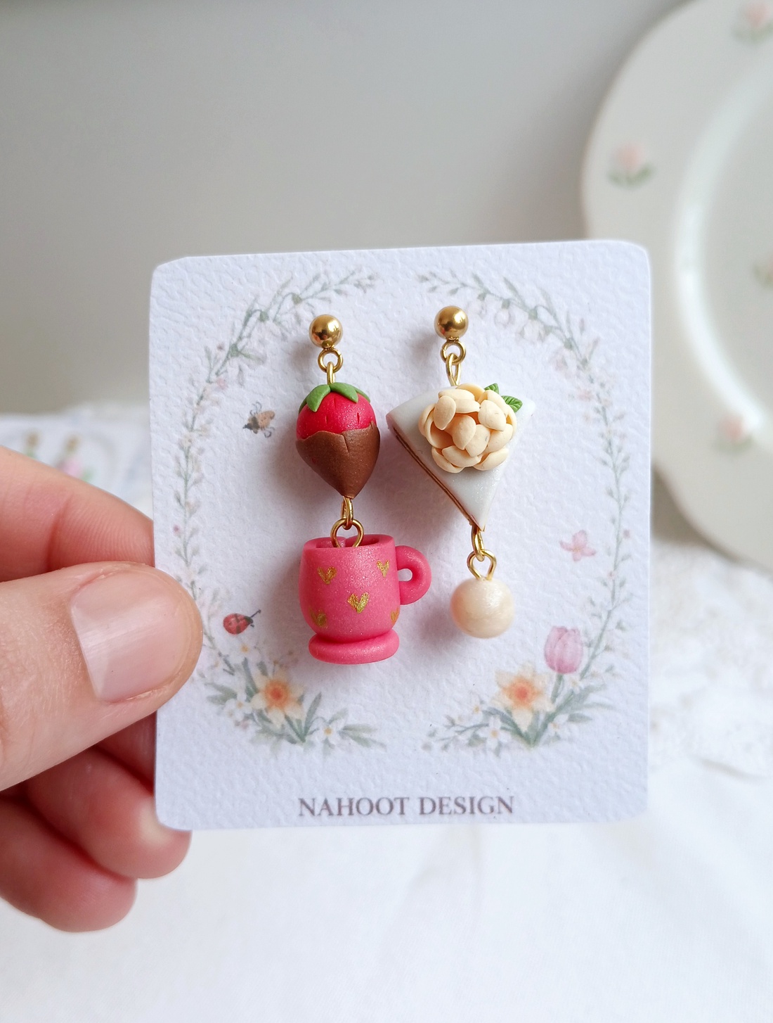 Cercei Sweets - bijuterii - cercei - cercei cu figurine - Artynos.ro