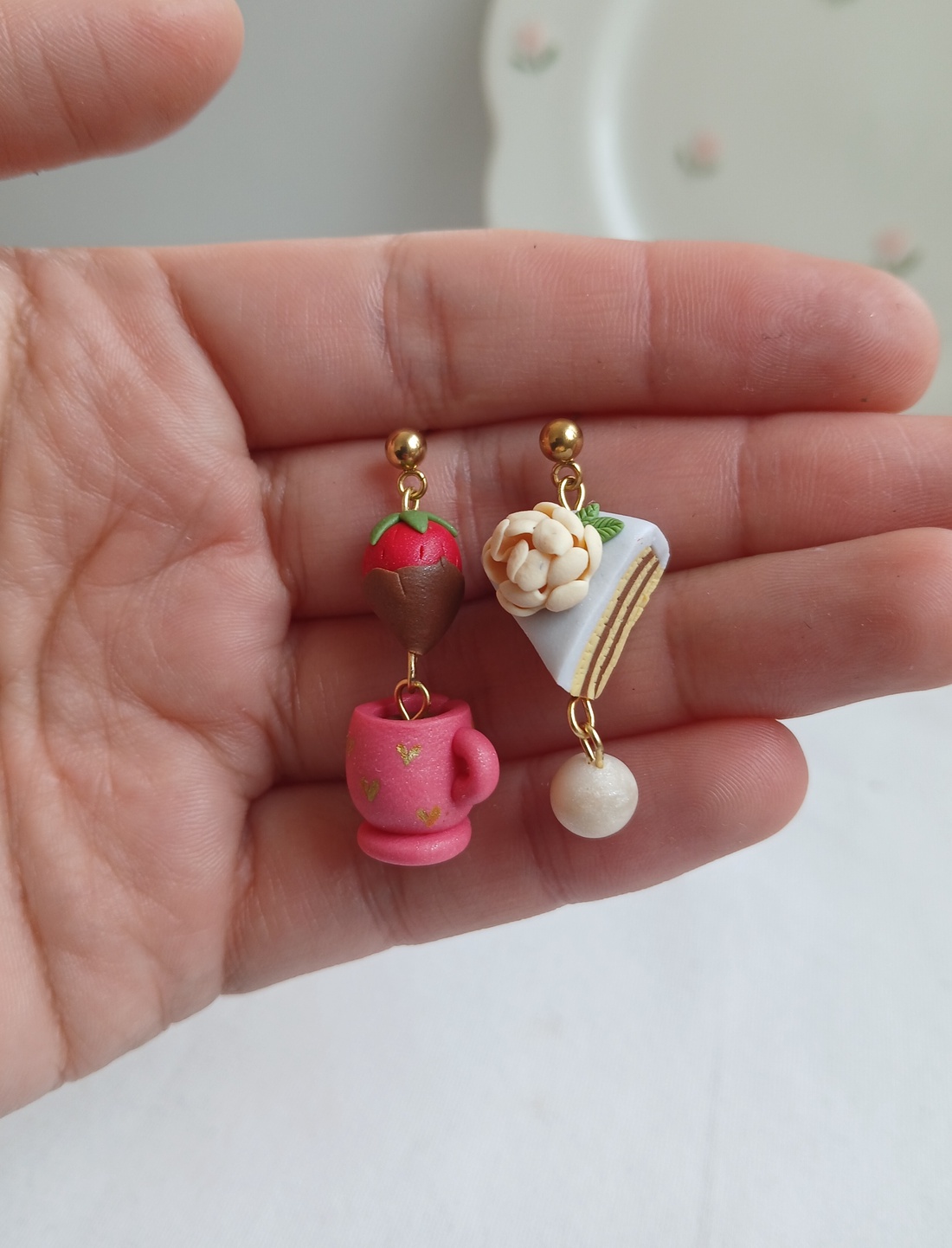 Cercei Sweets - bijuterii - cercei - cercei cu figurine - Artynos.ro