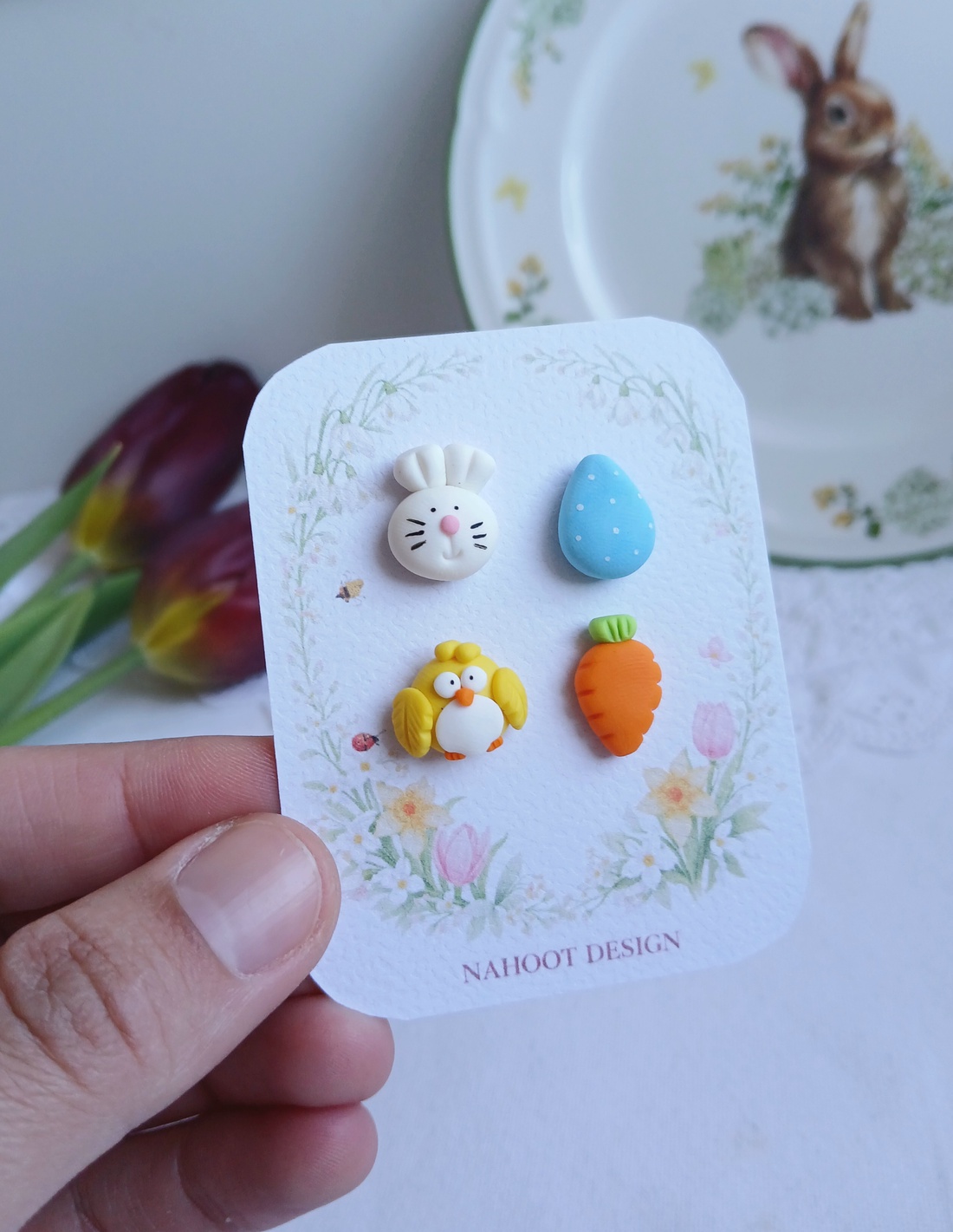 Set cercei - bijuterii - cercei - cercei cu figurine - Artynos.ro